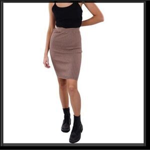 Anthropologie Maronie Ribbed Skirt NWT/NWOT